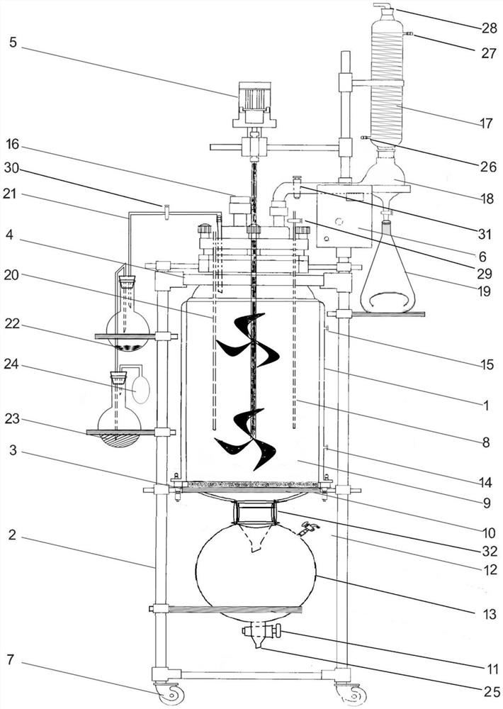 一種用于制備四溴酚藍的新型反應釜