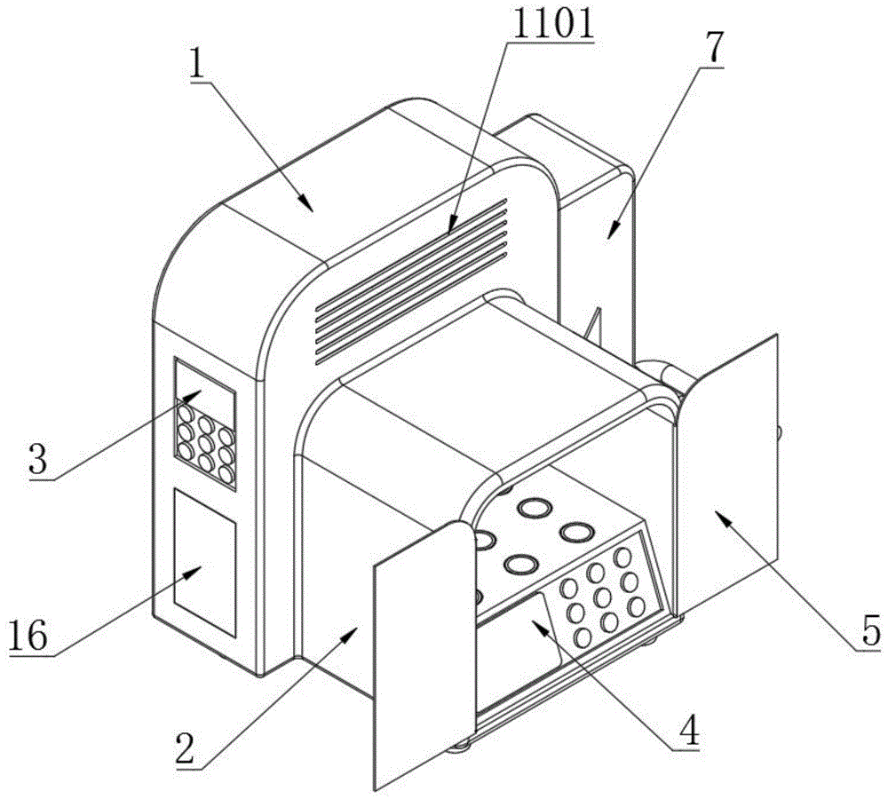 一種基于農業栽培試驗的天氣調控與土壤檢測一體化裝置