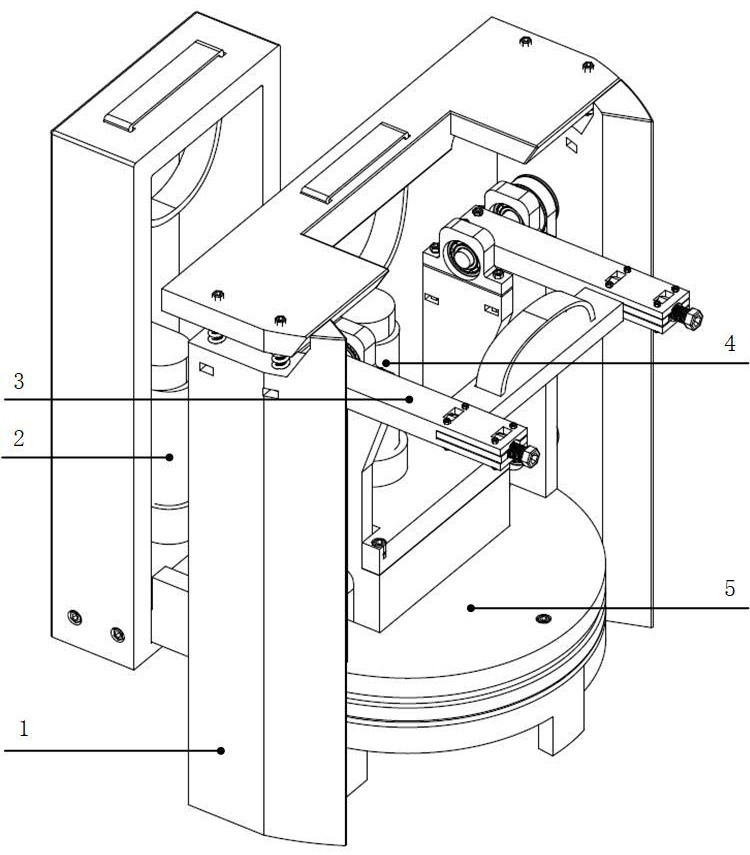 一種末端可調節的仿生腕關節康復訓練裝置