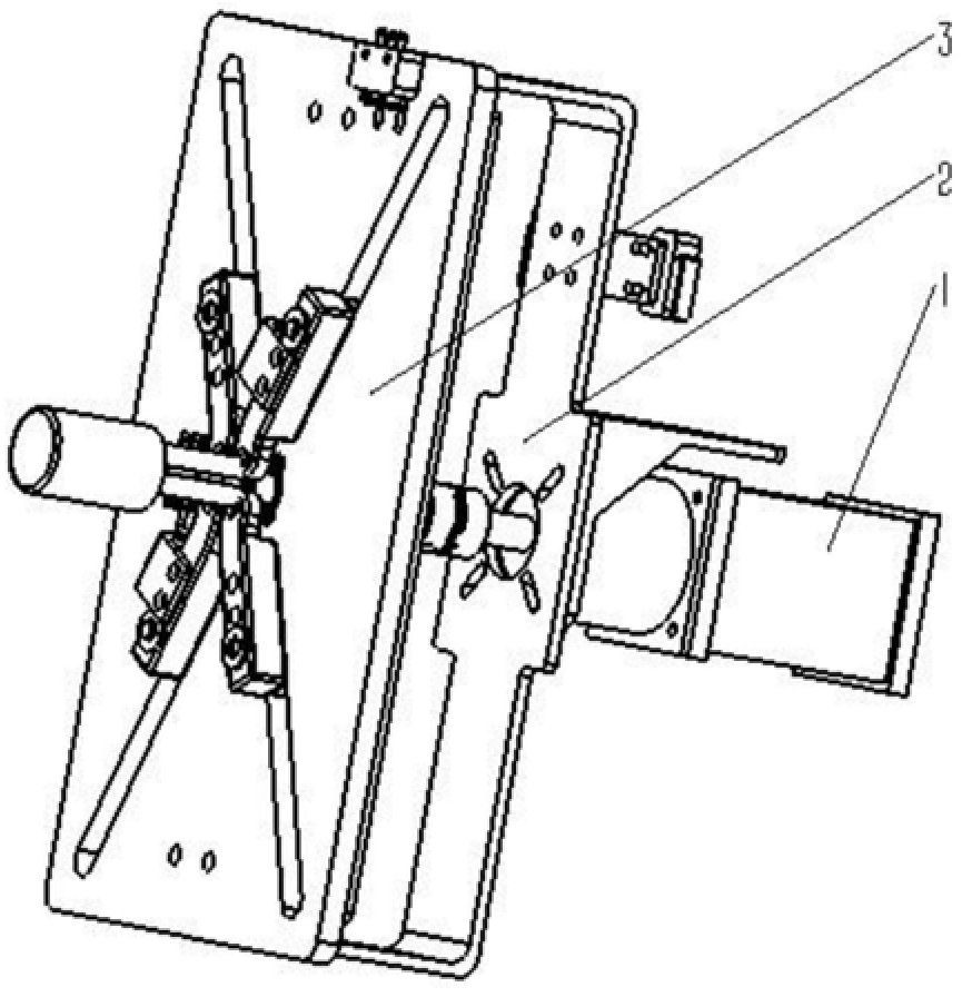 一種并聯曲柄滑塊式撐套機構