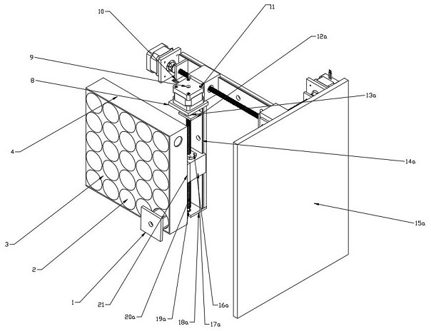 一種超聲探頭隔離膜輔助上膜的自動傳送裝置