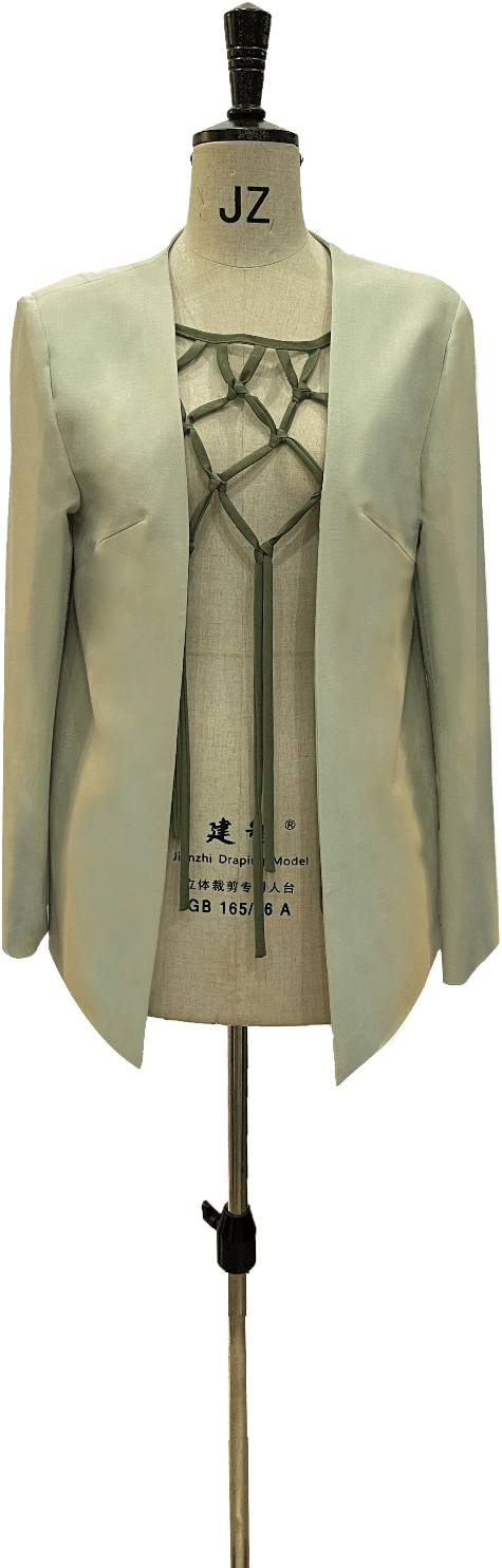 女外套（編織流蘇工藝）