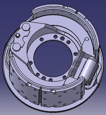 大型車用楔式制動器