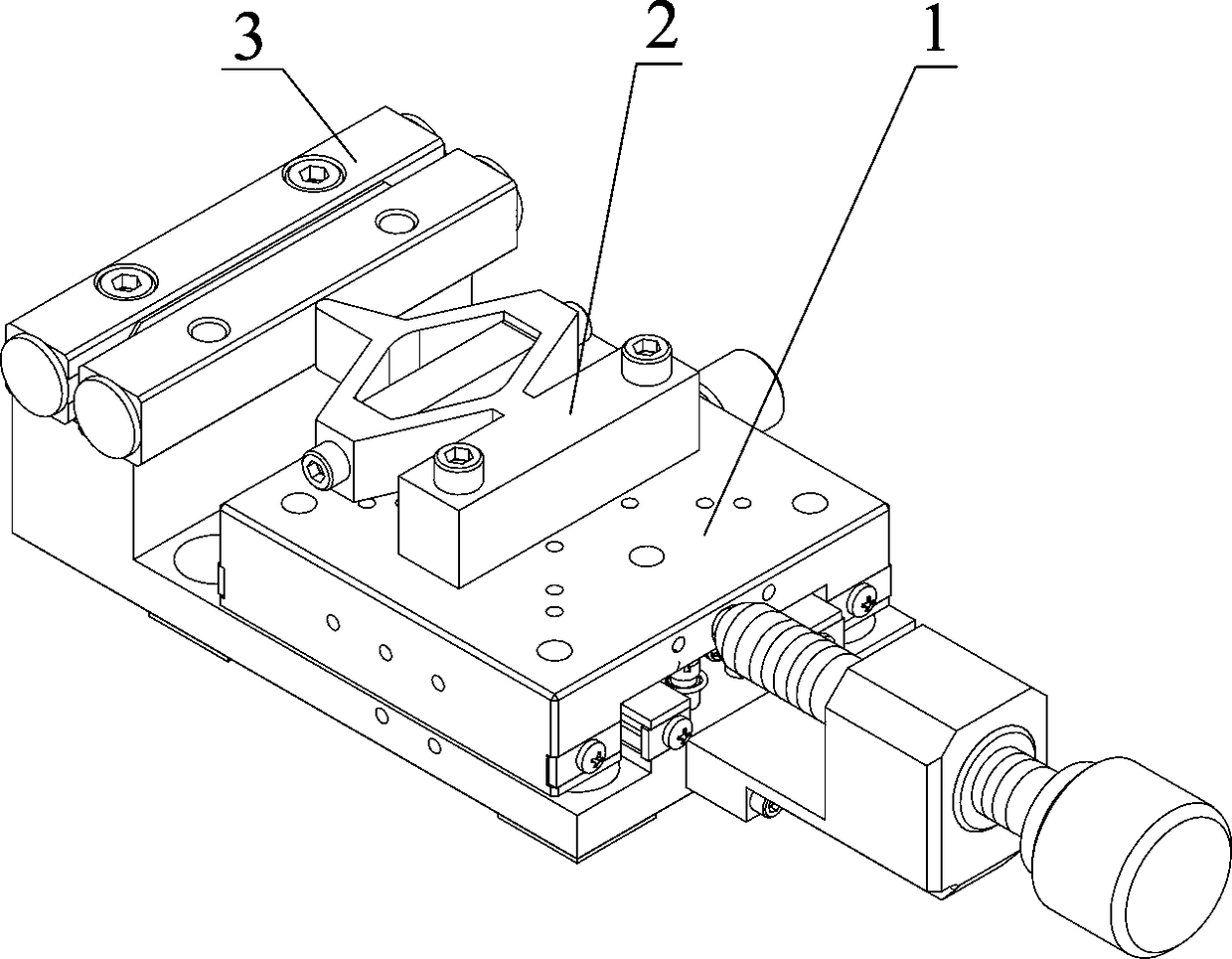 斜楔式菱形放大機構壓電粘滑直線電機及其激勵方法